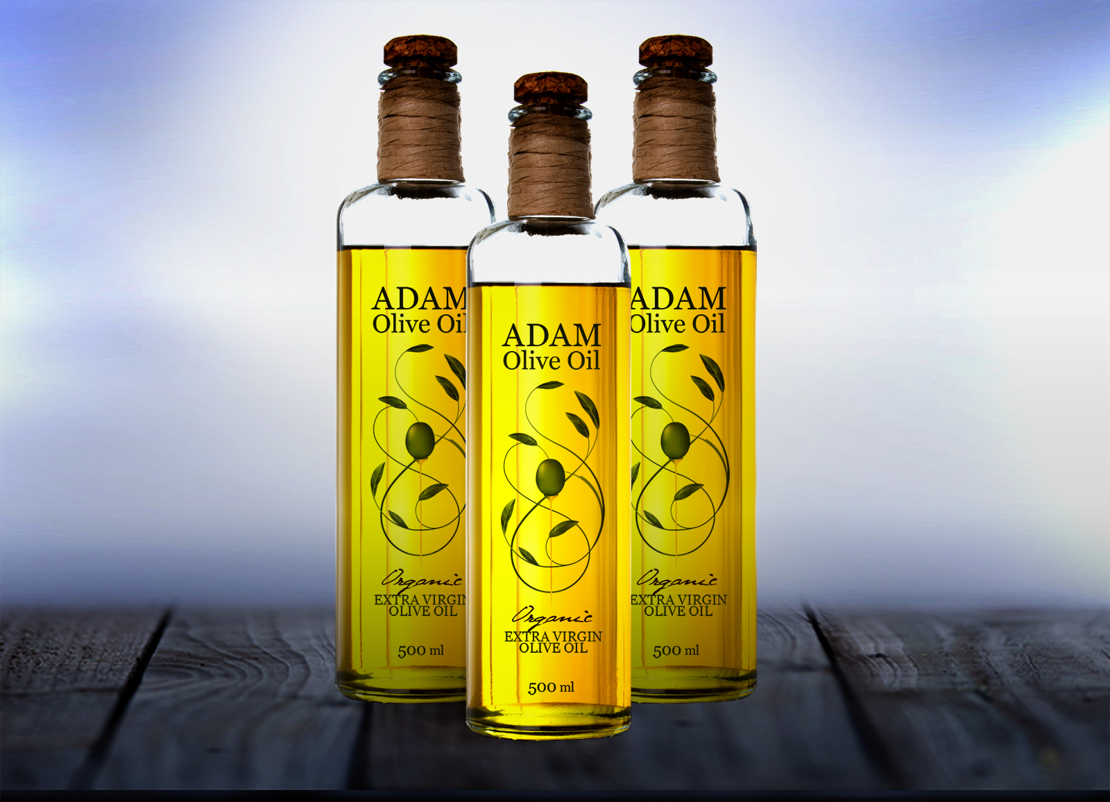 Adam Oil Label Option 2