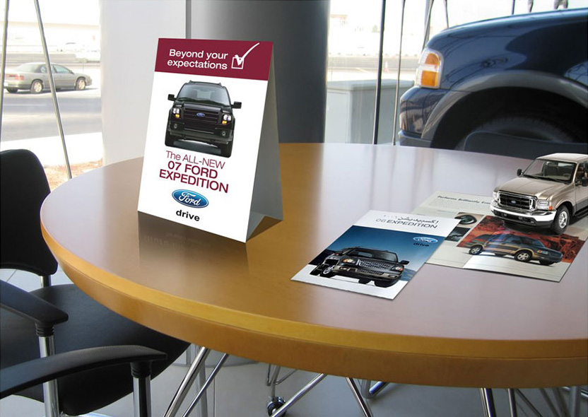 Ford Expedition Showroom POSM