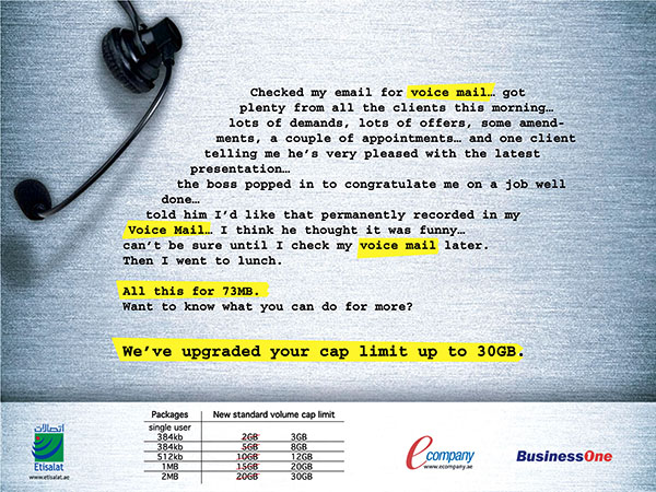Etisalat BusinessOne Ad 04