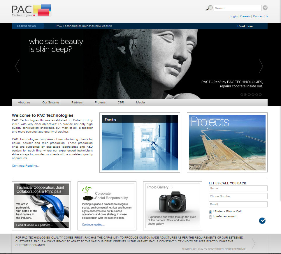 PAC Website